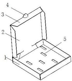 无人售卖机披萨专用盒的制作方法