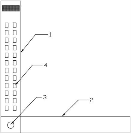 中心静脉压测量尺的制作方法