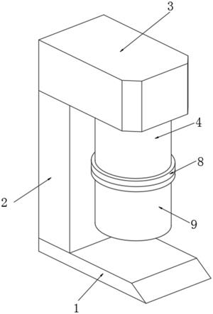 一种分散均匀的锂电池加工用真空搅拌机的制作方法