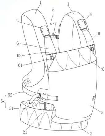 一种婴儿背带的制作方法