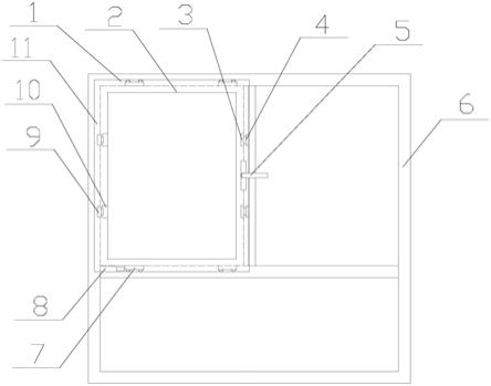 一种组合式门窗的制作方法