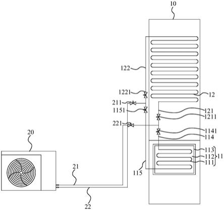 蓄热室内机和空调系统的制作方法