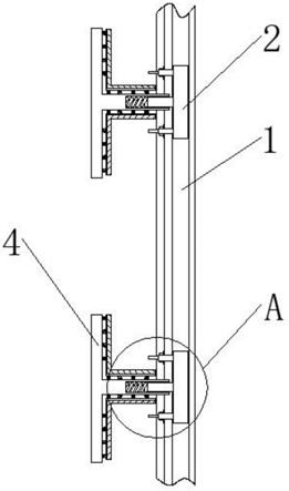 一种建筑用幕墙工程固定装置的制作方法