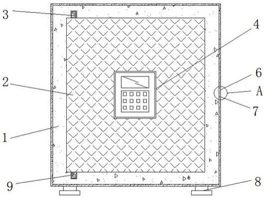 一种具有安全防盗功能的电力柜的制作方法