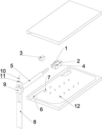 一种汽车遮阳板骨架及遮阳板模具的制作方法