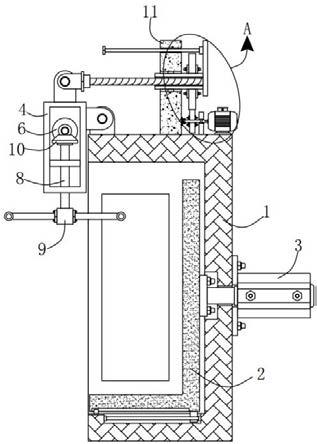 一种独立袋装弹簧粘胶机的导簧机构的制作方法