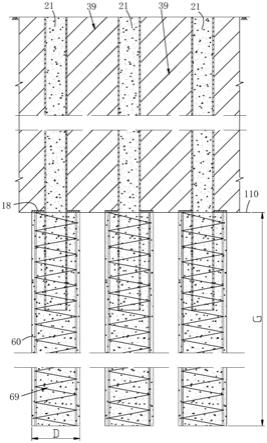 核心筒的桩墙一体化施工方法与流程