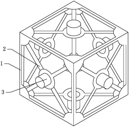 一种模拟立方星教具的测试平台的制作方法