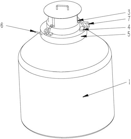 一种液氮罐快速定位装置的制作方法