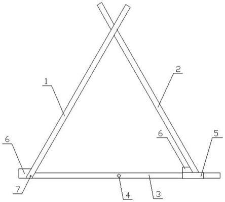 一种智能三角卡尺树干直径测量装置及其测量方法与流程