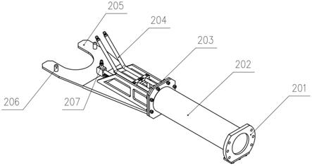 钢包长水口的托举工具、悬挂工具以及安装装置的制作方法