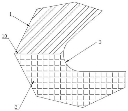 一种防断差结构模具的制作方法