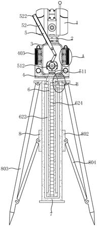 一种隧道断面测量点实时在线放样智能监测装置的制作方法