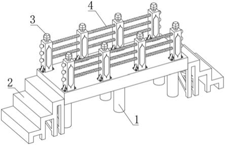 一种新型桥梁栏杆固定结构的制作方法