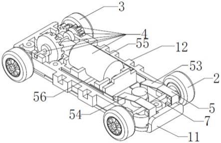 一种轨道玩具车底座及玩具车的制作方法