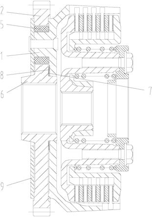 整体式齿盘离合器的制作方法