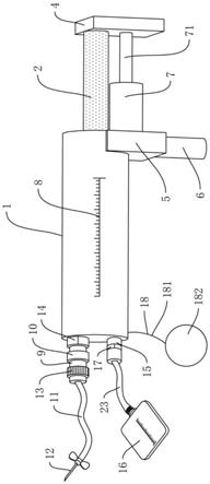 肿瘤科治疗用新型积水抽取设备的制作方法