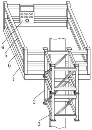 一种施工升降机与外爬架一体化装置的制作方法