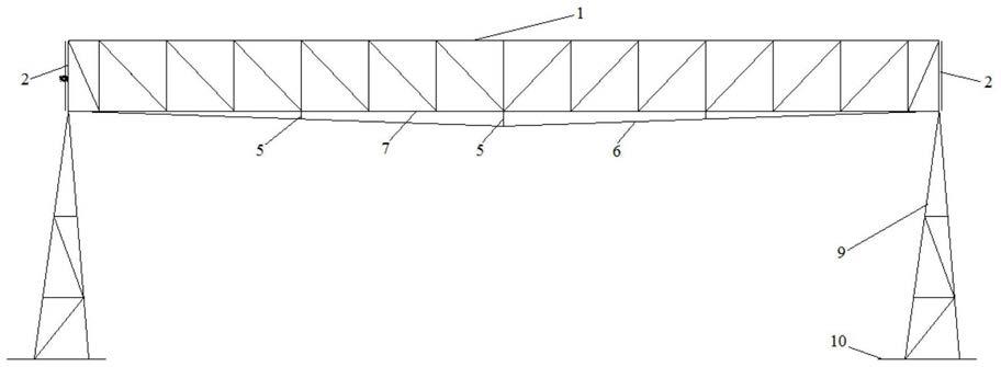 一种管带机栈桥的制作方法