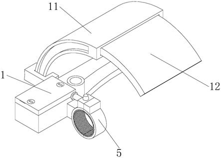 一种摩托车制动器手刹固定座结构的制作方法