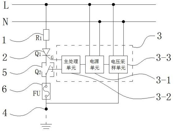 一种对地电流的安全产生电路及智能装置的制作方法