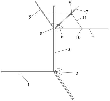 机械式柱坐标系和直角坐标系放样工具的制作方法