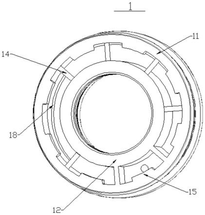 一种用于空气悬挂减震器的下盖及空气悬挂减震器的制作方法