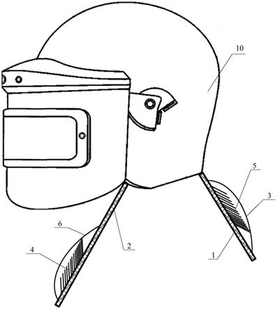 排爆用头盔的制作方法