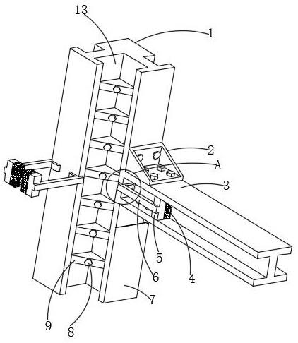 一种装配式钢结构电梯井道异形结构柱的制作方法