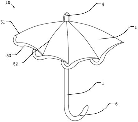 一种旋转雨伞的制作方法