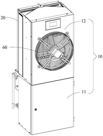 具有湿膜加湿装置的空调机的制作方法