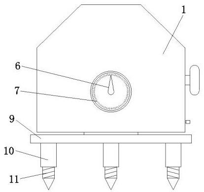 一种建筑工程检测用垂直度检测装置的制作方法