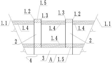 用于整体浇筑渠道混凝土的模板结构的制作方法