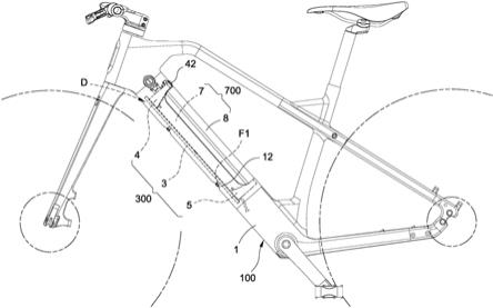 电动辅助自行车的电池座结构的制作方法