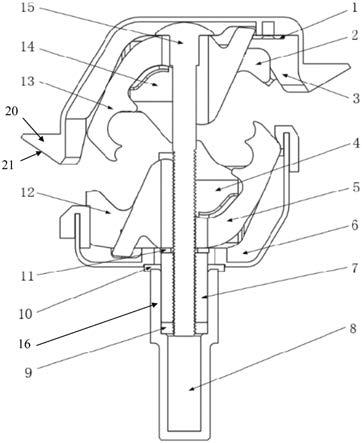 适用于配电网带电作业机器人带电搭接引线的J型线夹的制作方法