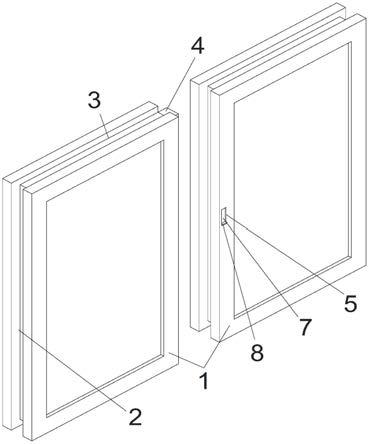 一种具有防风防雨功能的铝合金门窗的制作方法