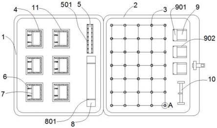 一种物理电学实验箱