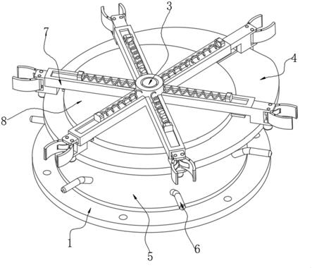 一种旋转吹瓶机的凸轮盘取坯机构的制作方法