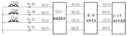 一种抑制大容量变压器励磁涌流电路的制作方法