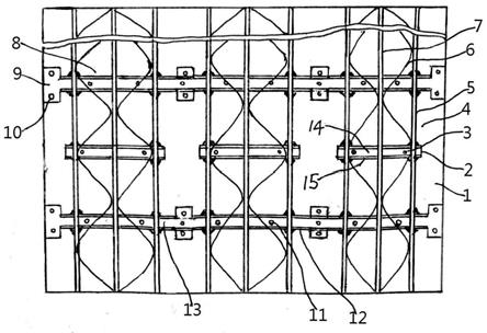 组合式免拆钢筋桁架楼承板的制作方法