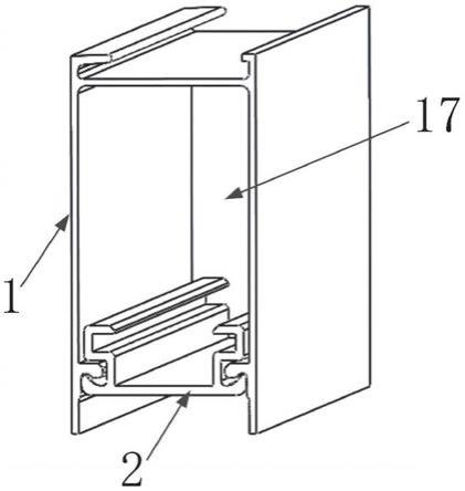 一种适用于中空百叶玻璃窗的边框型材结构的制作方法