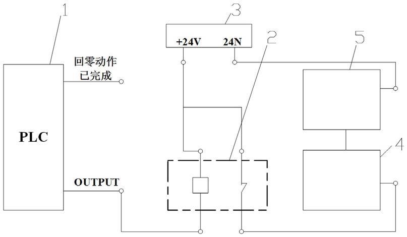 一种锻压机器人自动掉电的安全装置的制作方法