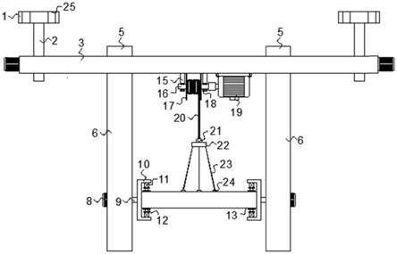 一种航空零件加工通用盘心翻转吊具的制作方法