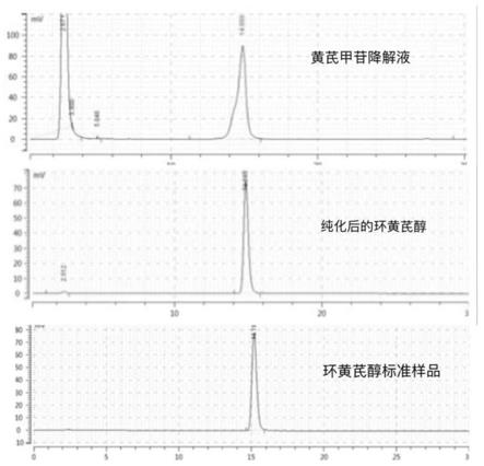 一种用黄芪甲苷降解制备环黄芪醇的方法与流程