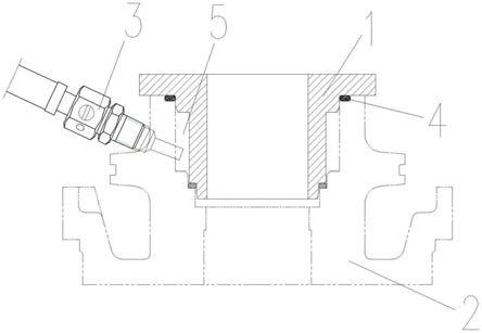 一种双端面密封泵盖试压装置的制作方法