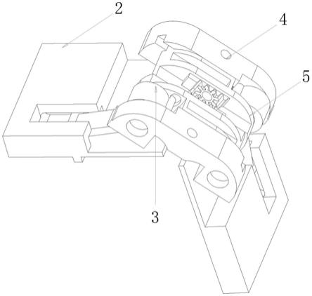 摆轮滑槽的U型内折转动机构的制作方法