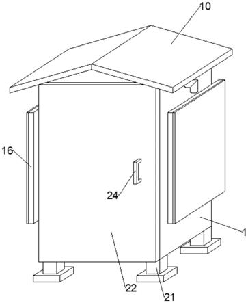 一种具有自动散热结构的电容柜的制作方法