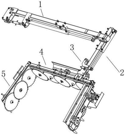 一种基于液压传动多角度可调的支撑架及其应用于修枝机的制作方法