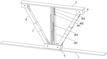 一种道路桥梁工程用可调节建筑桁架结构的制作方法