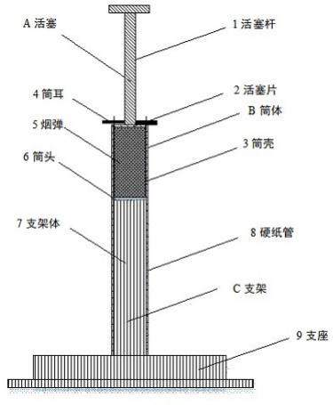 一种加热不燃烧烟弹填充装置的制作方法